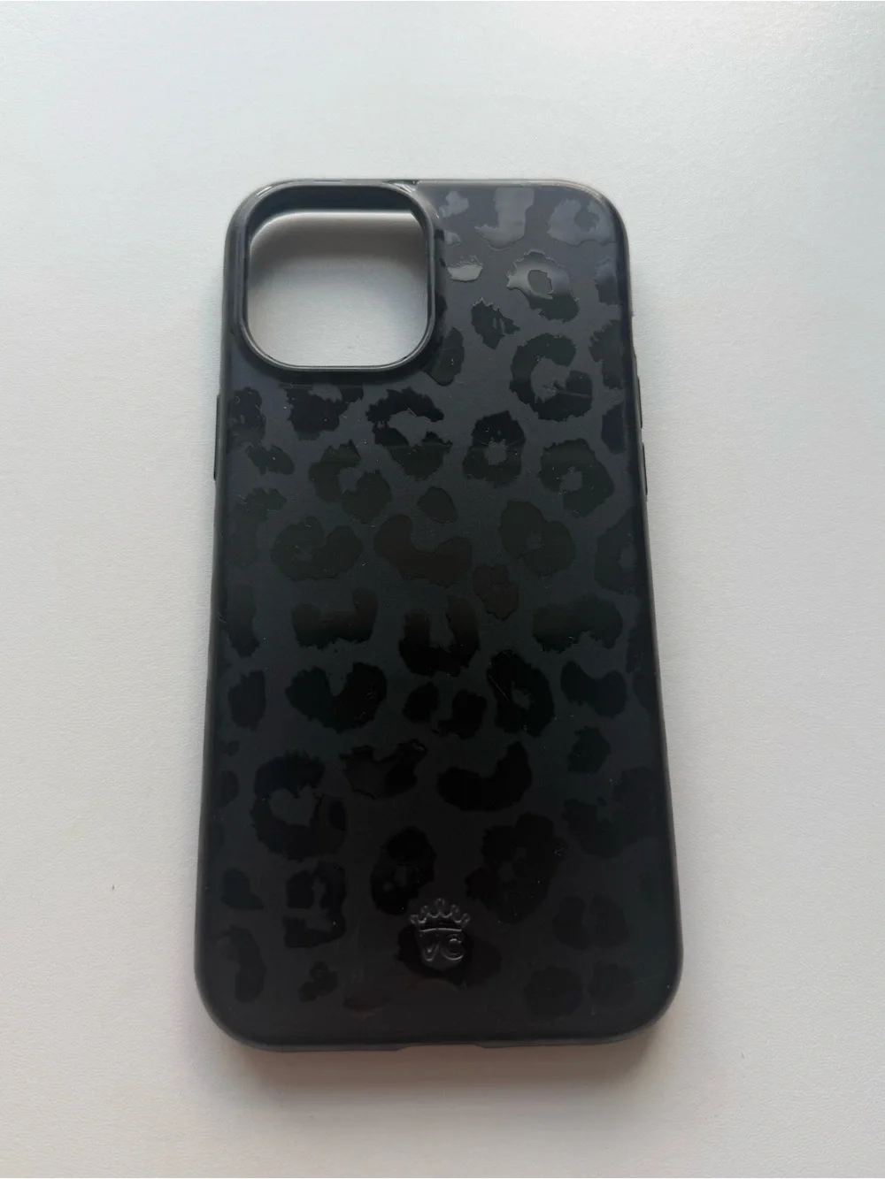 Velvet Caviar Black Leopard Print iPhone 12 Pro Max Phone Case